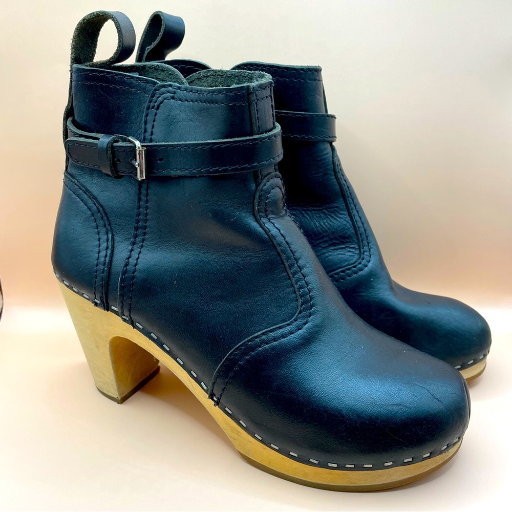 Swedish Hasbeens Jodhpur Ankle Boots EU 37 US 6.5